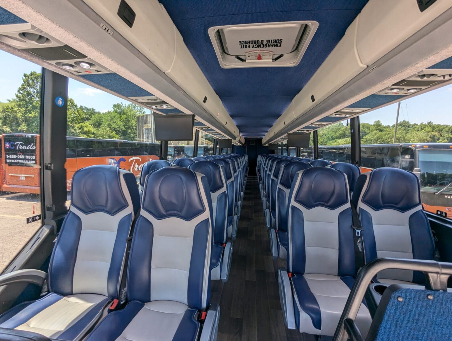 Luxury Private Charter Bus