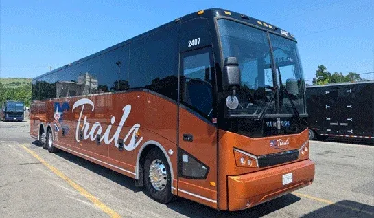 Luxury Private Charter Bus