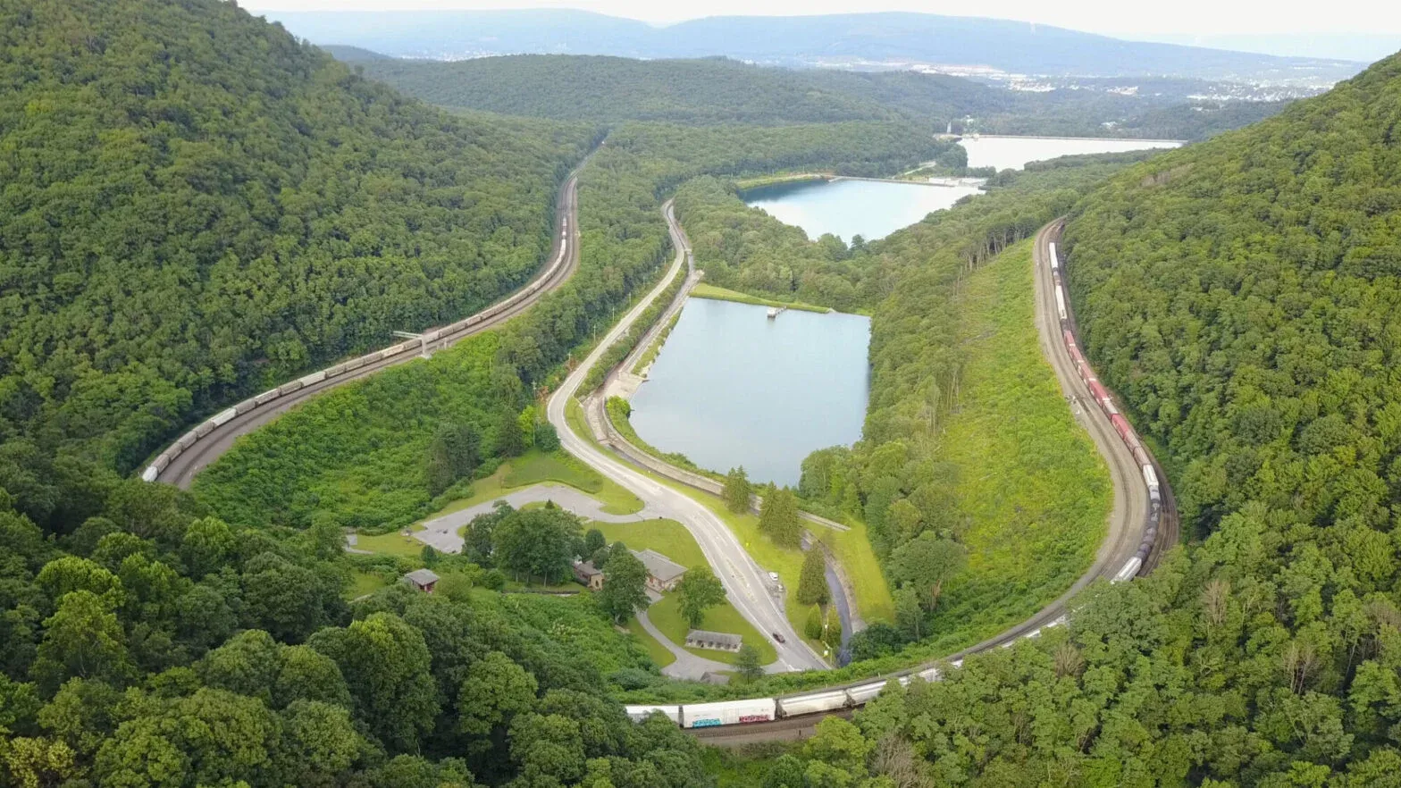 RAYSTOWN LAKE & HORSESHOE CURVE